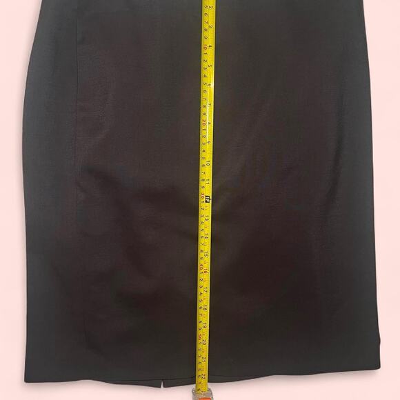 Dark brown anne klein suit skirt - Picture 2 of 7